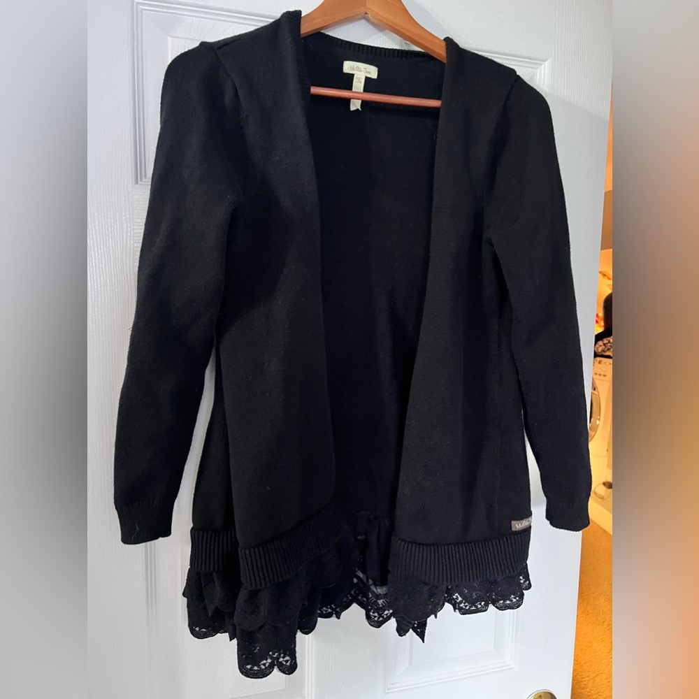 Matilda Jane Dark As Night Sweater Cardigan